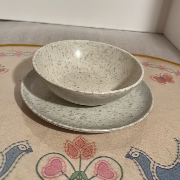 Vintage Dinnerware Melamine Splatter Texas Ware Bowls/Plates - Picture 3 of 8